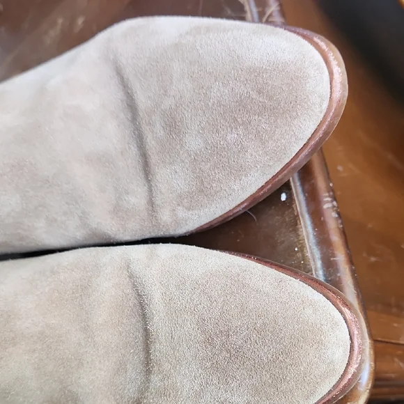 Rag & Bone Suede Low Ankle Boot with Side Zip - Picture 14 of 16